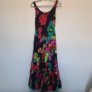 Jones New York Foral Maxi Dress - Multicolor